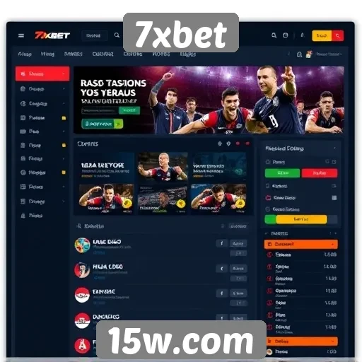 Interface do usuário da 7xbet é fácil de navegar